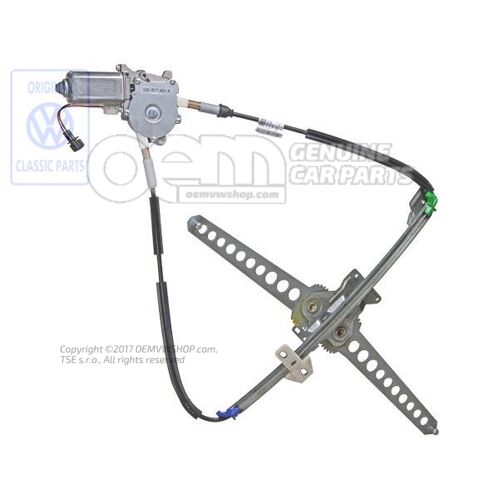 Ablakemelő Volkswagen Corrado 53 motorral 535837401A