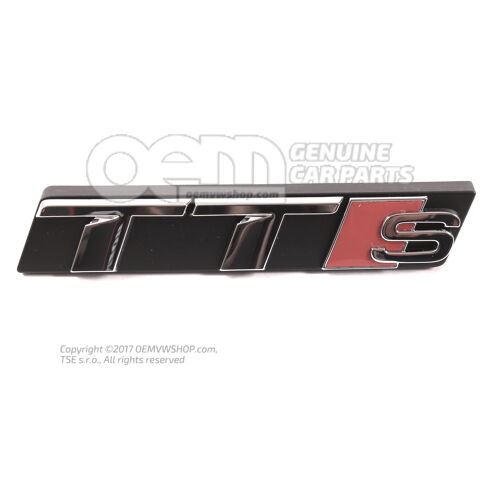 Felirat króm Audi TT/TTS Coupe/Roadster 8S 8S0853736A 2ZZ