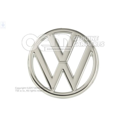 VW embléma előlap golfhoz Mk1, Bus T3, Passat 321853601