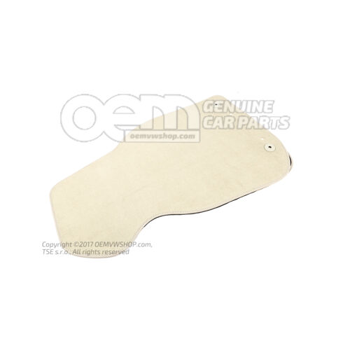 1 szett lábtörlő (textil) csavar (bézs) 4B1061225ED92J
