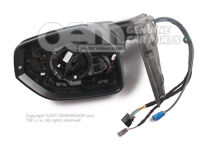 A visszapillantó tükör háza szatén fekete 3CN857508M 9B9 (4)