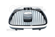 Hűtőrács szatén fekete 5P0853651A 9B9