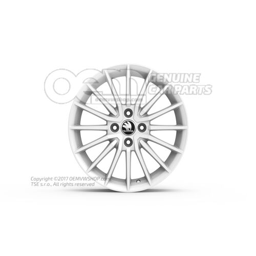 Alumínium felni fehér Skoda Citigo 1S 1ST071496G FM9