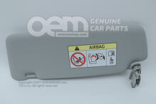 Napellenző tükörrel és takaró hold ezüst 8V0857552R FT9 (2)