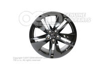 Alumínium felni Fekete metál 5LG071499C FL8