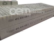 1 készlet szűrőelemek finom por, szag és veszélyes kibocsátások szűrésére 4F0898438C (1)