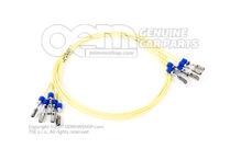 1 db egyenkénti vezetékkészlet 2 érintkezővel, 5 db-os zsákban. 5&#39; lapos érintkező 000979016E