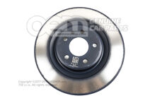 Féktárcsa (szellőztetett) 330X22MM méretű 8W0615601K Féktárcsa (szellőztetett) 330X22MM méretű 8W0615601K