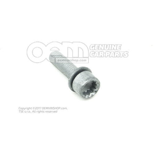 Dugófejű csavar belső többpontos fejjel (Kombi) N  10720901