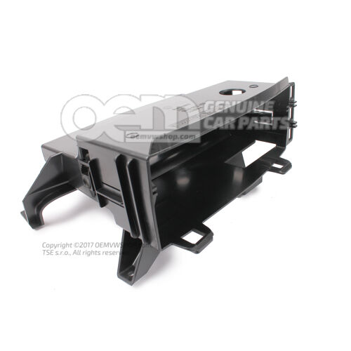 Vezetőkeret szatén fekete 5N0882600  9B9