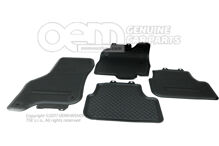 1 szett lábszőnyeg (gumi) 1 készlet minden időjáráshoz használható lábszőnyeg fekete Volkswagen e-Golf 5G 5GE061500B 041 1 szett lábszőnyeg (gumi) 1 készlet minden időjáráshoz használható lábszőnyeg fekete Volkswagen e-Golf 5G 5GE061500B 041