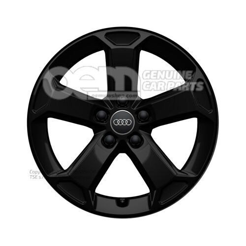 Alumínium felni fekete-fényes Audi Q2 81 81A071497A AX1