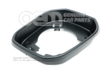 Előlap külső tükörhöz szatén fekete Volkswagen Caddy 2K 2K5858554  9B9