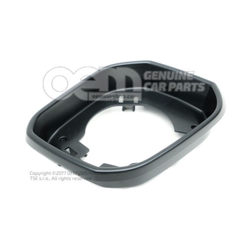 Előlap külső tükörhöz szatén fekete Volkswagen Caddy 2K 2K5858554  9B9