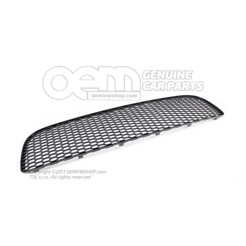Vent grille satin black