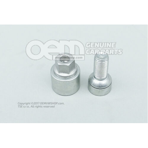 Kerékcsavar, adapter kódkulccsal zárható 4F0698139C 805