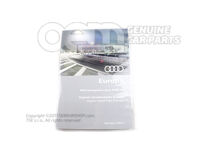 Aktiválási dokumentum (navigációs adatok) mmi navigációs rendszer plusz merevlemezzel 8V0060884FC