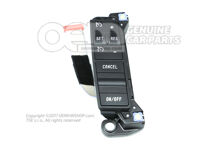 Több kapcsoló rádió és telefon távirányítóhoz fekete Volkswagen Touareg 7L 7L6959537  3X1