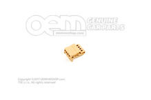 Lapos érintkező ház nyomógomb a csomagtérajtó és az üzemanyagtartály fedelének működtetéséhez 1K0972704E (1)