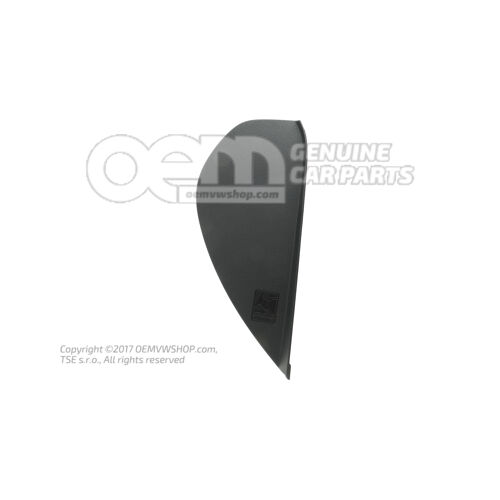 Takaró sapka szatén fekete Skoda Superb 3V 3V0857504C 9B9