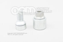 Kerékcsavar, adapter kódkulccsal zárható 4F0698139C 814 (2)