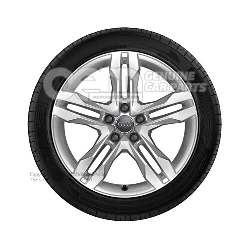 Alumínium felni téli gumival gyémánt ezüst Audi A4/S4/Avant/Quattro 8W 8W9073218A 8Z8