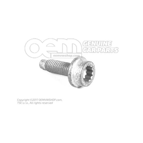 Aljzatfejű galléros csavar belső többpontos fejjel M8X28 N  10719301