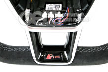 4K0419091BPXXC Audi RS6, RS7 C8 Alcantara multifunction heated steering wheel with steel grey stitching (13)