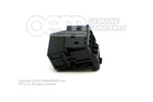 Lapos érintkezőház érintkezőreteszelő gombbal az elektromechanikus rögzítőfékhez 3D0972724