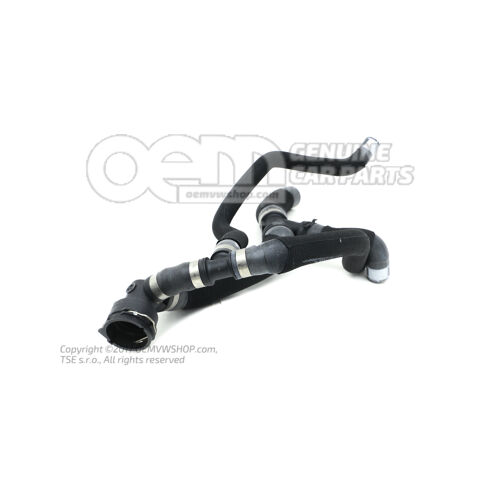 Hűtőfolyadék tömlő gyorscsatlakozóval Audi TTRS Coupe/Roadster 8J 8J0122101B