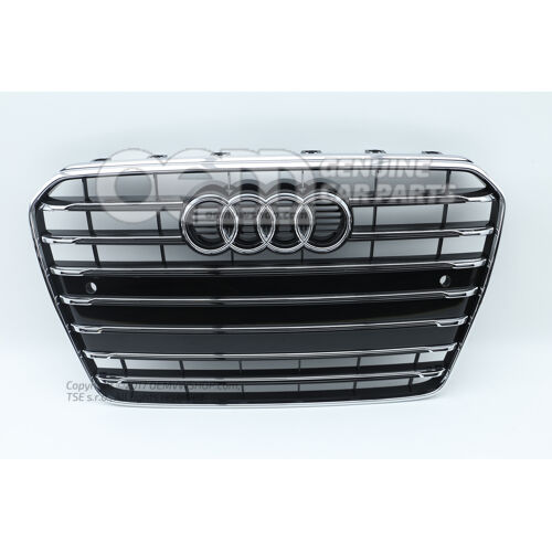 Hűtőrács hűtőrács, kompletten fekete-fényes 8T0853651ACT94