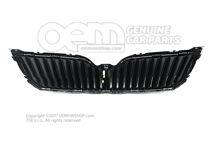 Rács szatén fekete Skoda Superb 3T 3T0853668C 9B9 (1)