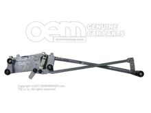 Ablaktörlő tartó kezelőrúddal és hajtókarral 7L0955601C