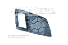 Hangszóró díszítés szatén fekete 3T0867435  9B9 (1)