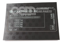 Azonosító tábla 7D0000279AC