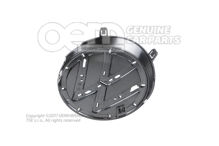 VW embléma Tiszta fehér/fekete 10A853601  AWA (1)