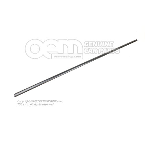 Window aperture seal satin black