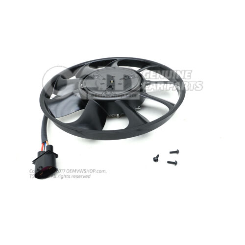 Hűtőventilátor vezérlőegységgel 8W0959455AA