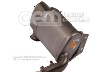 Kipufogócső kat. konverter részecskeszűrő 'ECO' JZW254700EX (5)