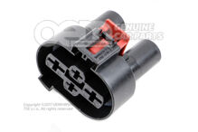 Lapos érintkező ház csatlakozóelem hűtőventilátor 1K0906234B (2)