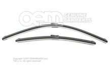 1 garnitúra aerodinamikus ablaktörlő lapátok - balkormányos 57B998001