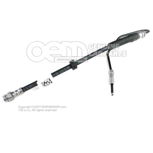 Féktömlő mérete M10X1X318MM 8W0611707H