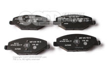 1 készlet fékbetét tárcsafékhez 6RU698151B (1)