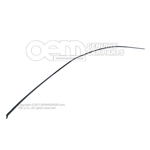 Takaró burkolat szatén fekete tetőhöz 7M3853706B 01C