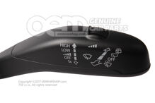 Kormányoszl. kombi kapcsoló szatén fekete 7E0953507B 9B9 (1)