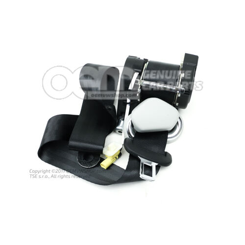 Hárompontos automata ülés fekete Volkswagen Caddy 2K 2K5857806B RYV