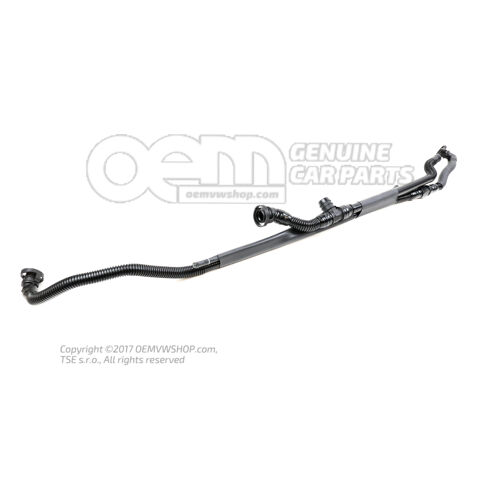 Légzővezeték Audi RS6/RS6 plus/Avant Quattro 4F 07L103542A