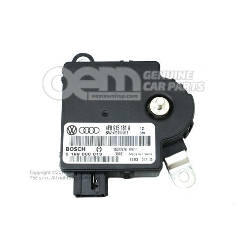 Vezérlő egység akkumulátor felügyelethez 4F0915181B