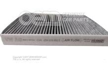 Szűrőbetét szag- és károsanyag-szűrővel „öko” gazdaságos JZW819653E (2)