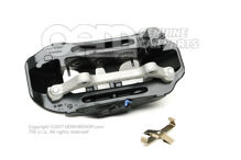 4H0615108E Audi A8/S8 quattro fekete féknyereg fékbetétek nélkül 400x38mm jobb első 4H0615108E (2)